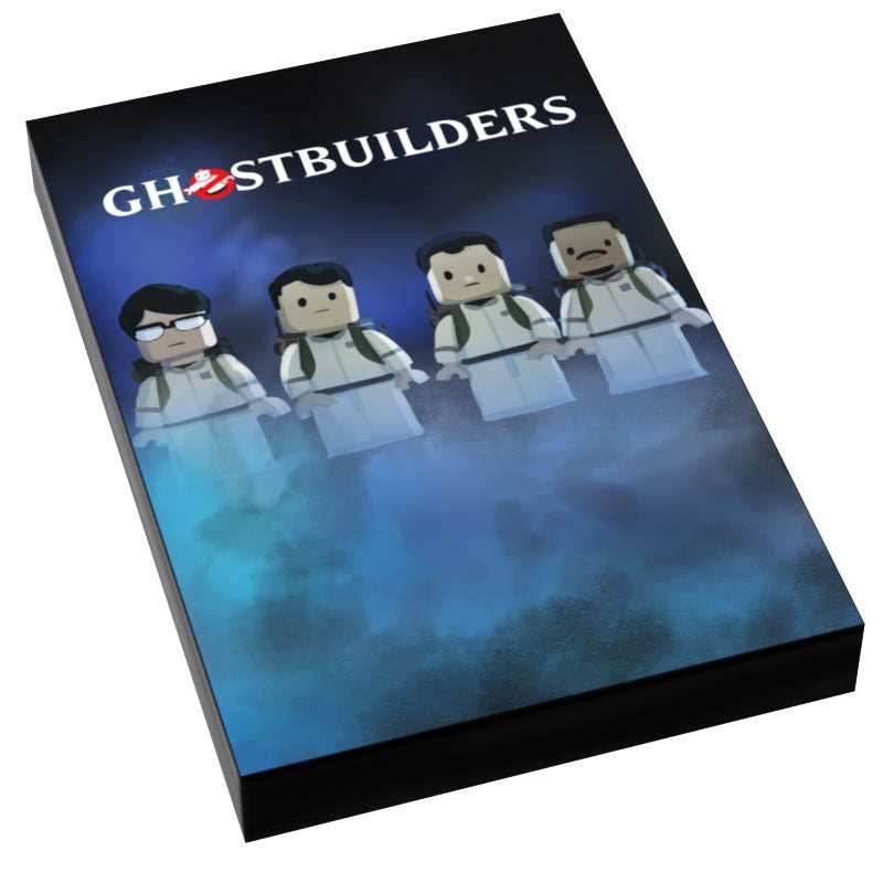 Ghostbuilders Movie Cover (2x3 Tile) - B3 Customs -