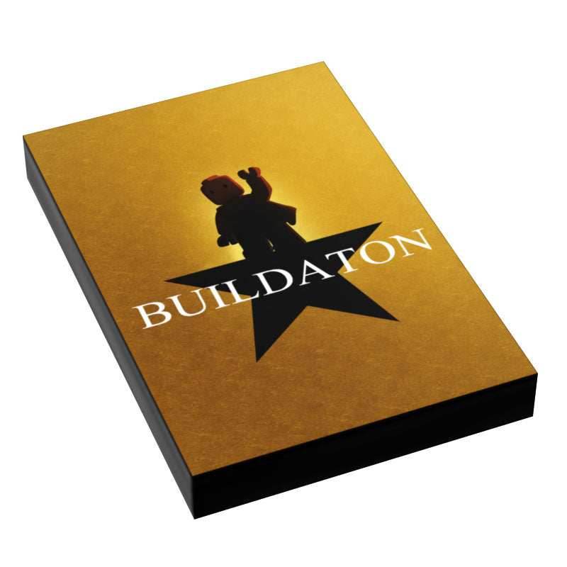 Hamilton Movie Cover (2x3 Tile) - B3 Customs -