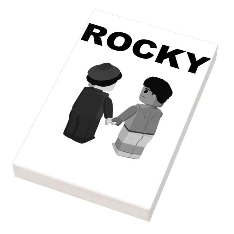 Rocky Movie Cover (2x3 Tile) - B3 Customs -