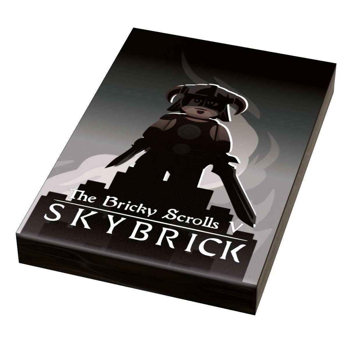 Skybrick: The Bricky Scrolls Video Game Cover (2x3 Tile) - B3 Customs -