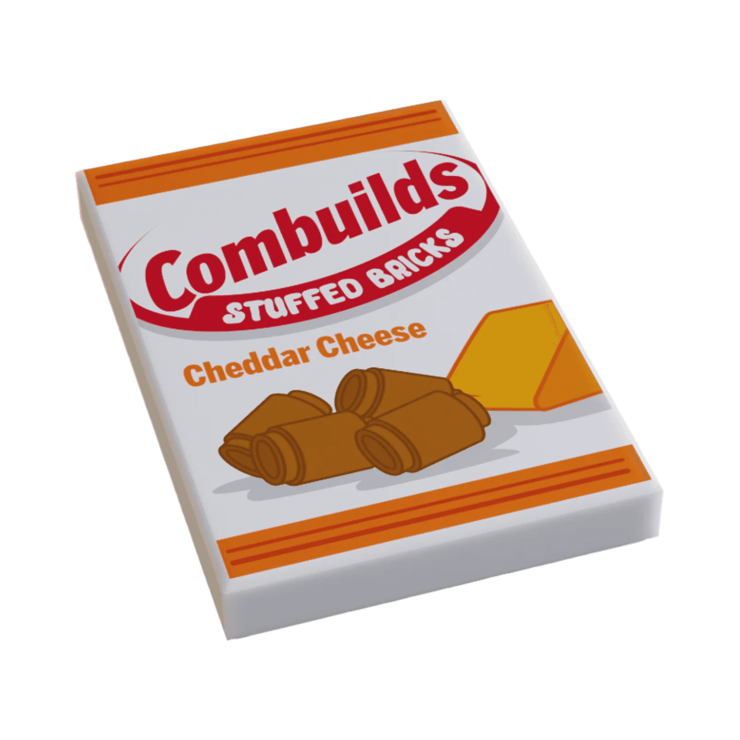 Combuilds Minifig Snack (2x3 Tile) made using LEGO parts -