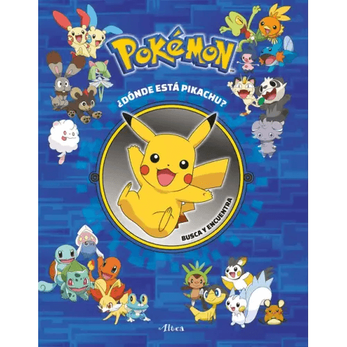 Pokémon: ¿Dónde Está Pikachu? Busca Y Encuentra / Pokémon Seek and Find: Pikachu - Paperback -