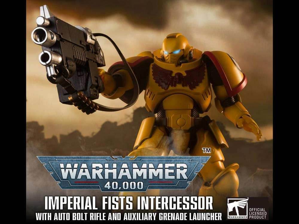 Warhammer 40K: Imperial Fists Intercessor -