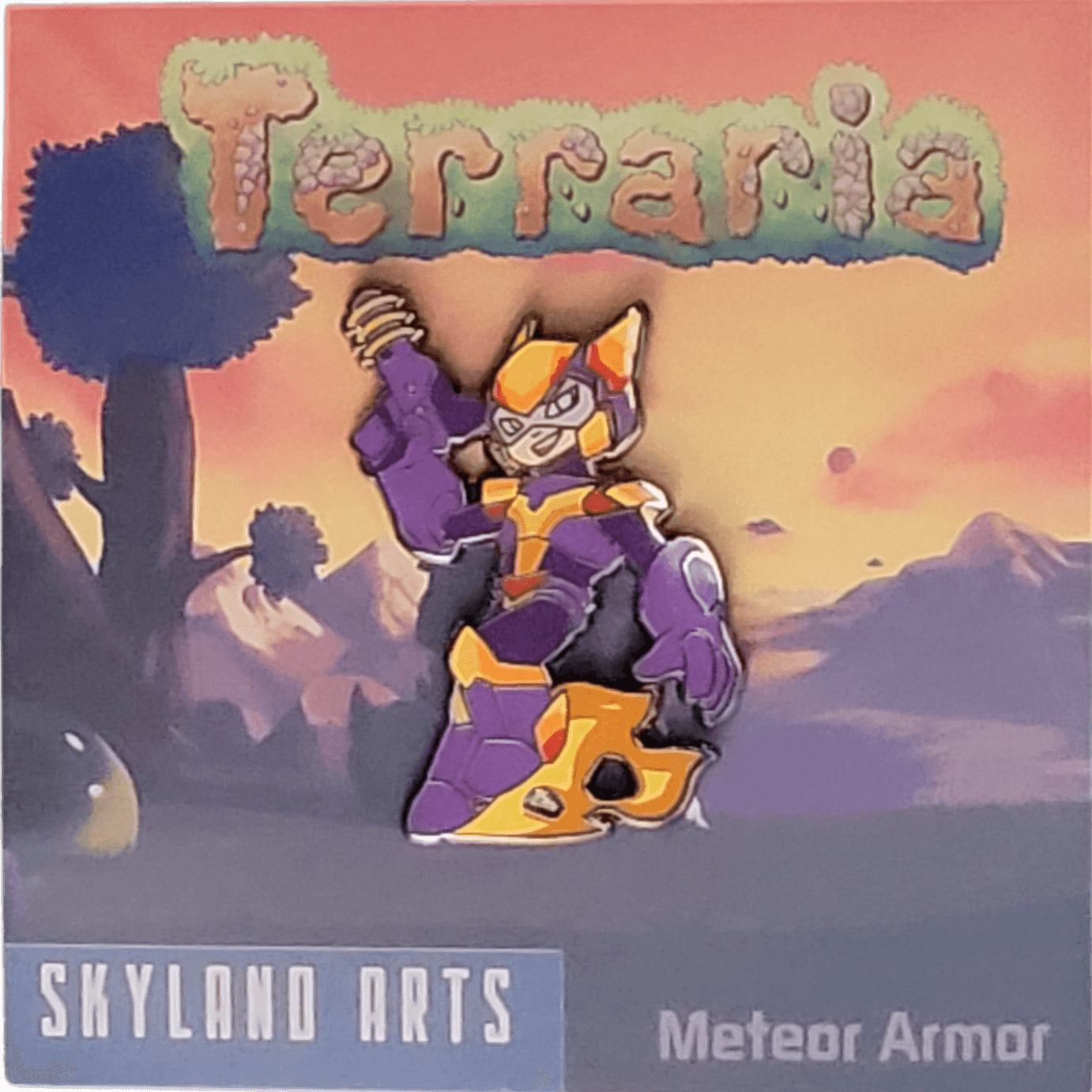 Meteor Armor PC Hard Enamel Pin -