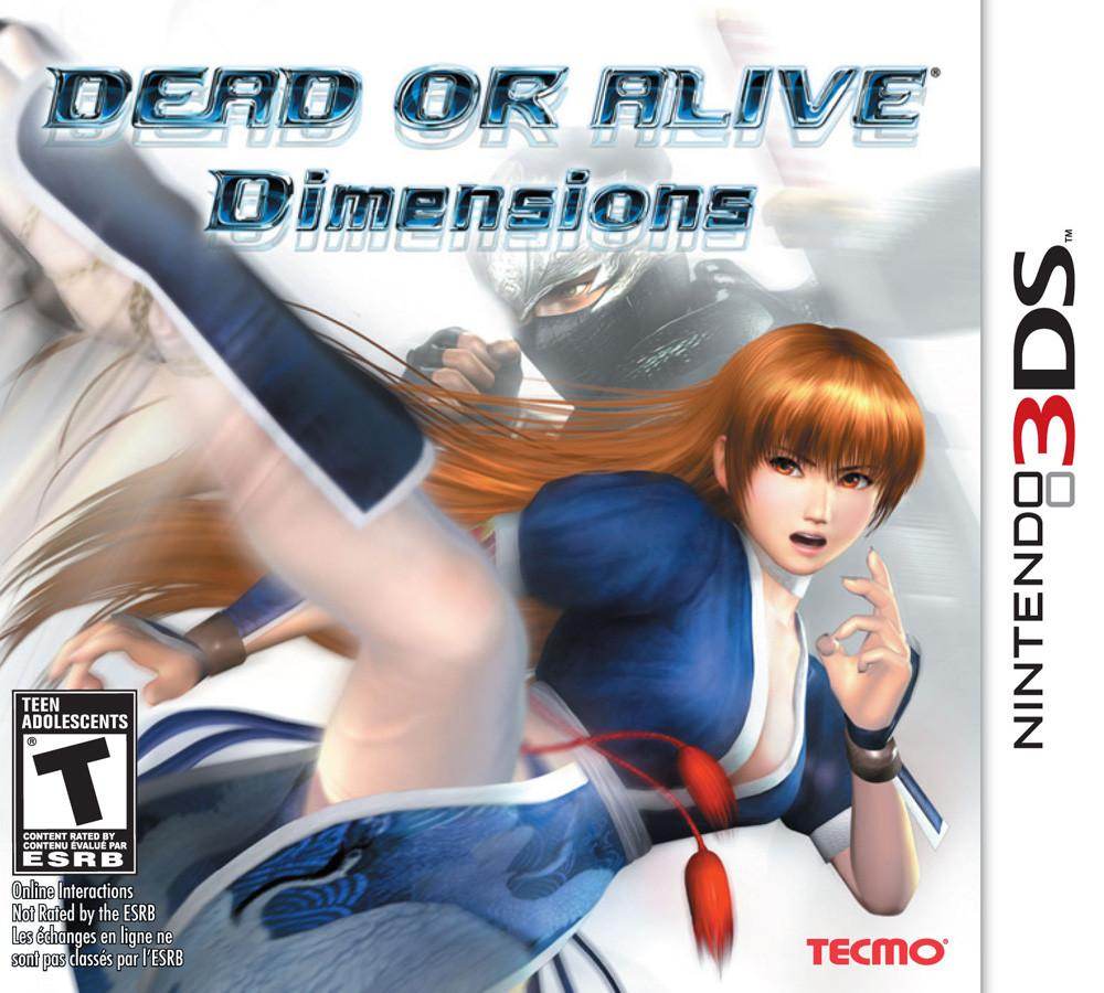 Dead or Alive Dimensions (Nintendo 3DS) - Game Manual Only