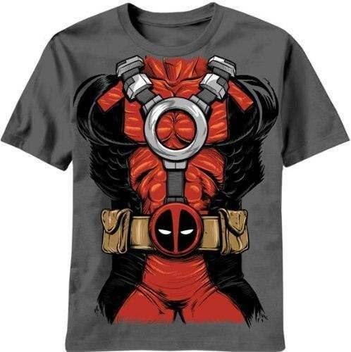 Deadpool Ed Pool Costume T-shirt - S
