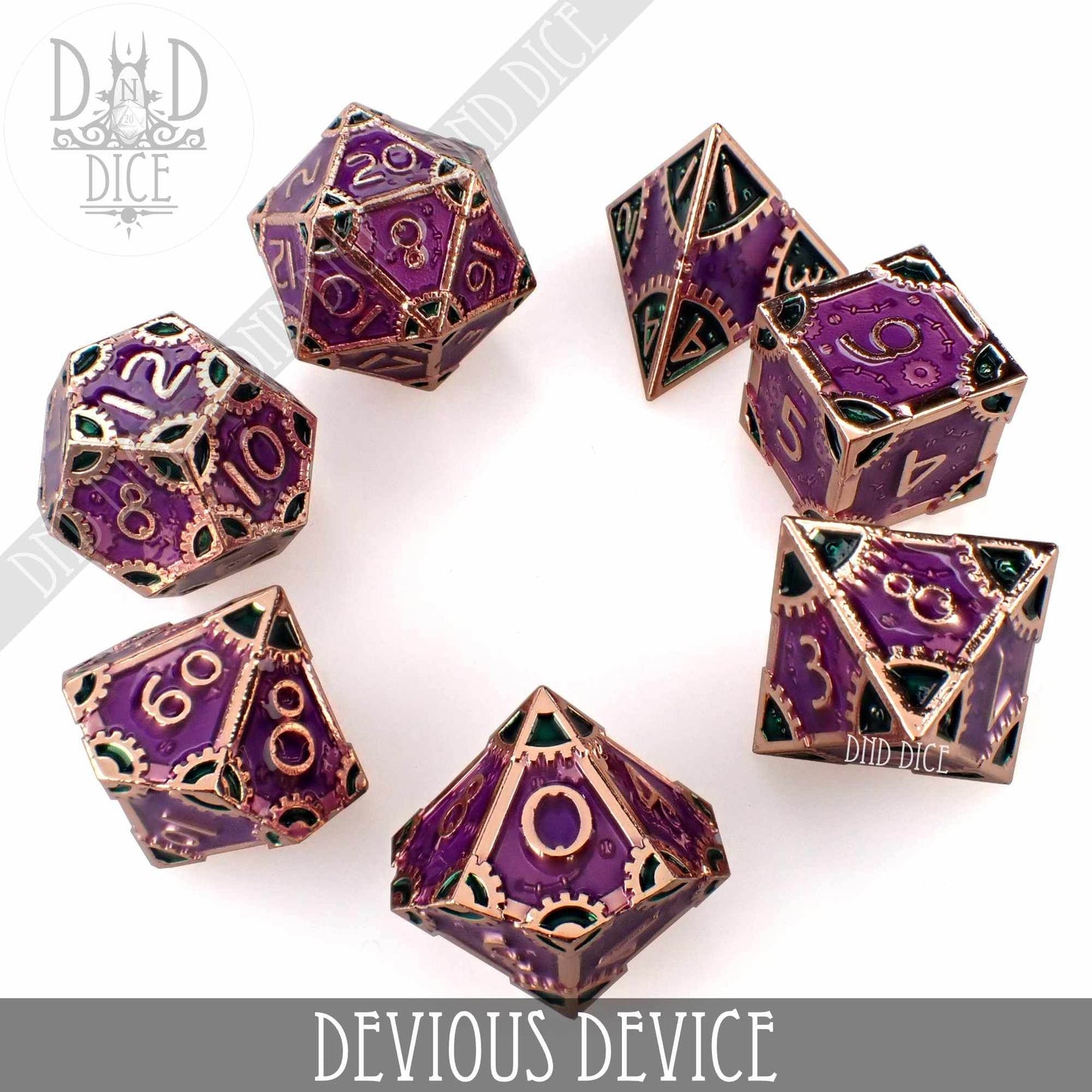 Devious Device Metal Dice Set -
