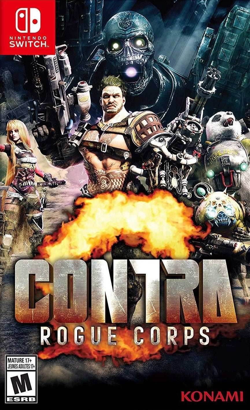 Contra: Rogue Corps (Nintendo Switch) - Game Manual Only