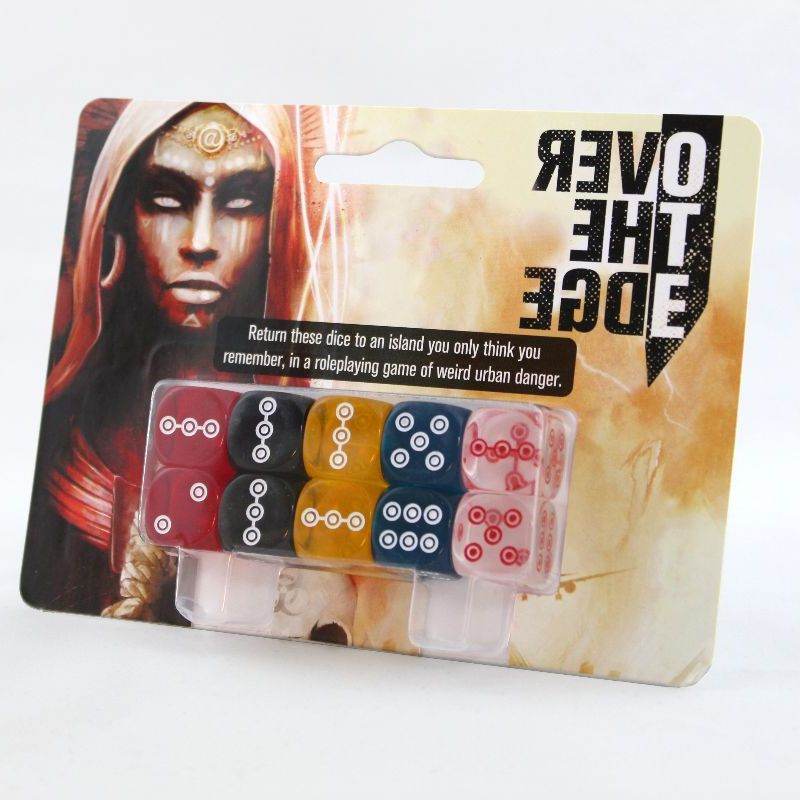 Over the Edge Dice Set (Over the Edge 3E) -