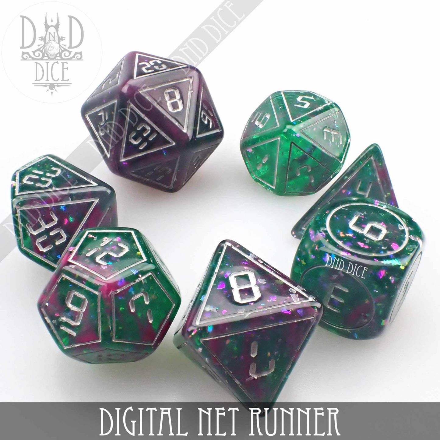 Digital Net Runner Dice Set -