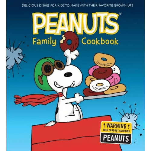 The Peanuts Family Cookbook: Delicious Dishes for Kids to Make with Their Favorite Grown-Ups - Hardcover -