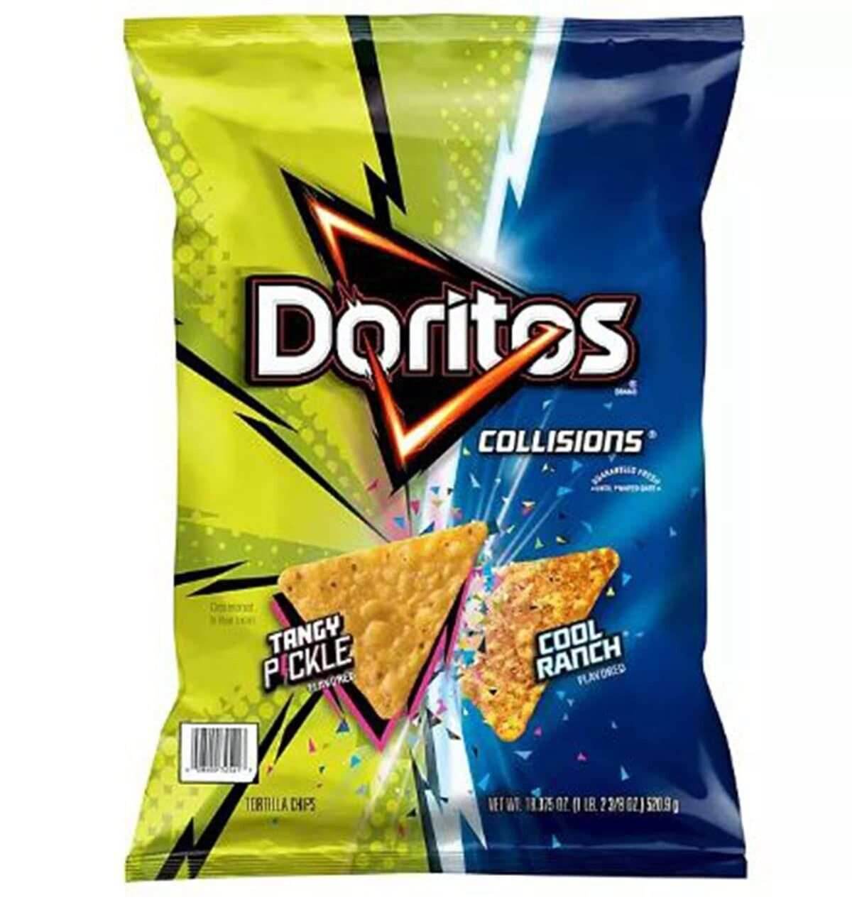 Doritos Collisions Intense Pickle & Cool Ranch (65g) (Canada) -