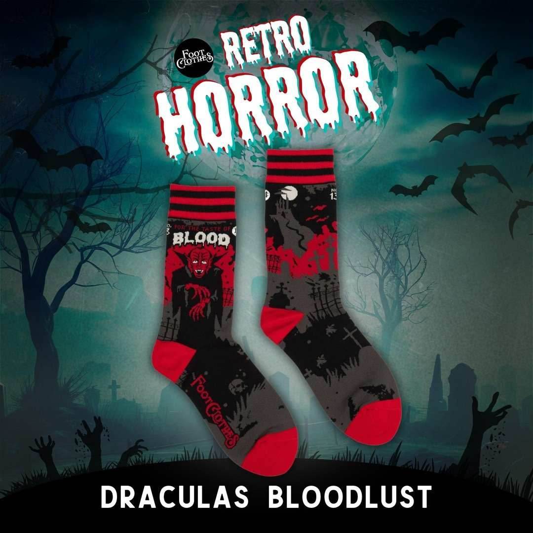 Dracula's Bloodlust Crew Socks -