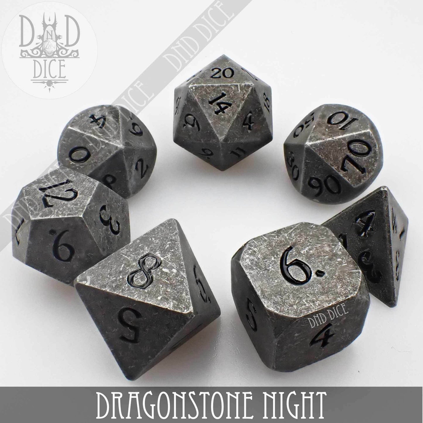 Dragonstone Night Dice Set -