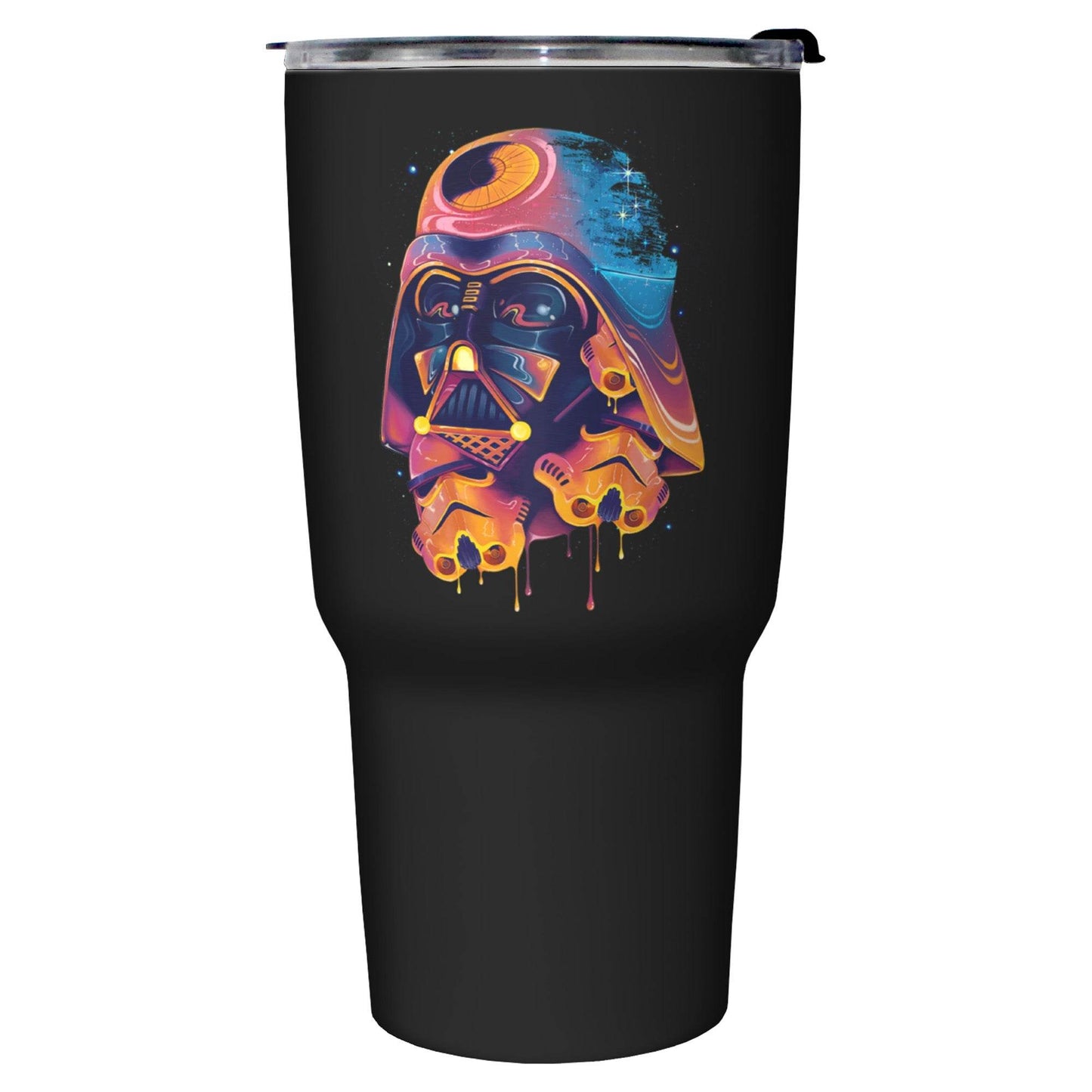 Drinkware Star Wars Color Melted Vader 27oz Stainless Steel Bottle - BLACK / OSFA
