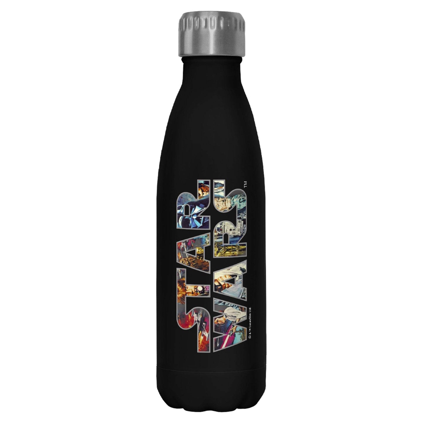 Drinkware Star Wars Epic Logo 17oz Stainless Steel Bottle - BLACK / OSFA