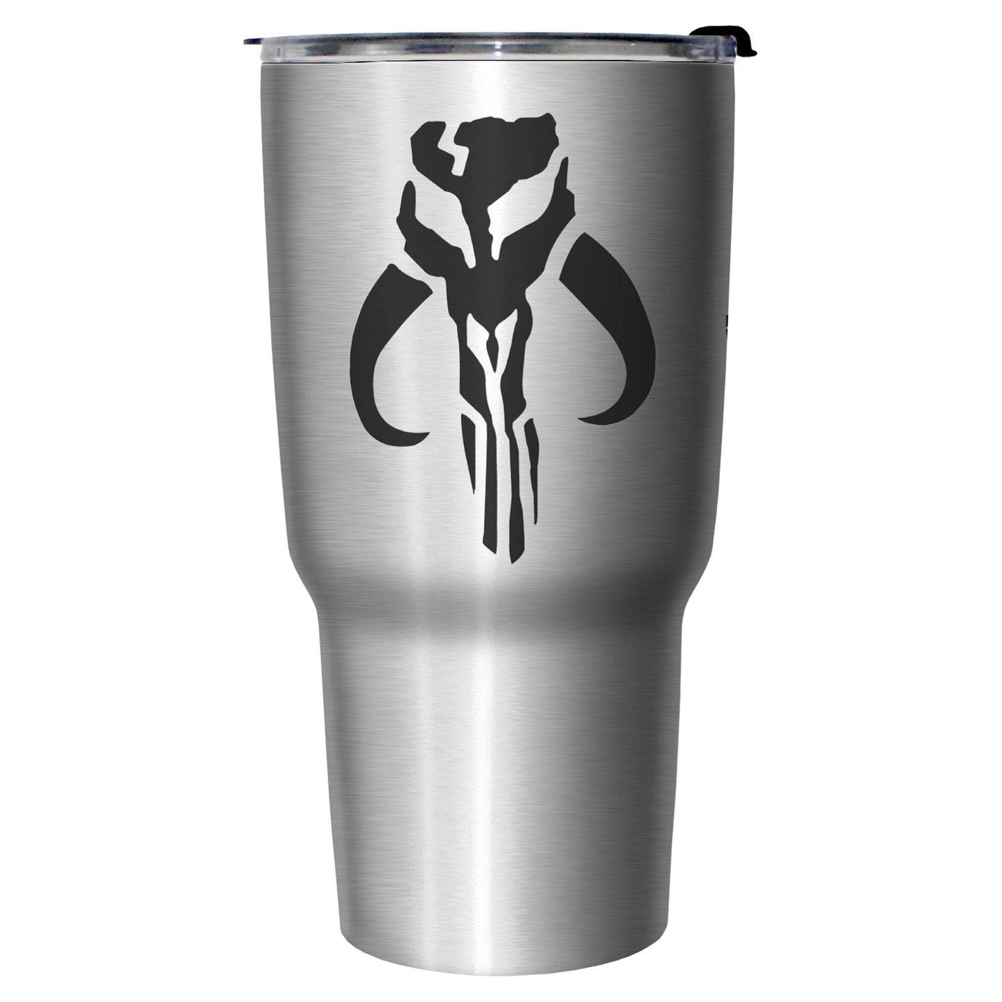 Drinkware Star Wars Mandalorian Logo 27oz Stainless Steel Bottle - METAL / OSFA