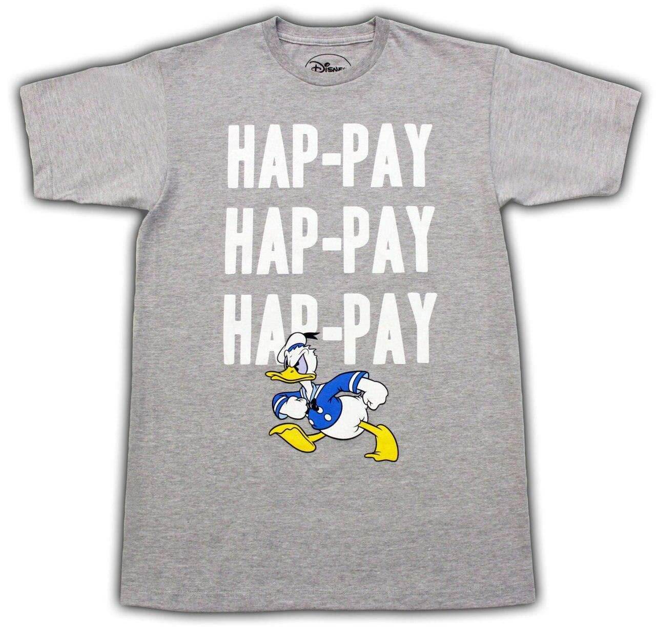 Duck Dynasty Donald Duck Hap-Pay T-Shirt - S