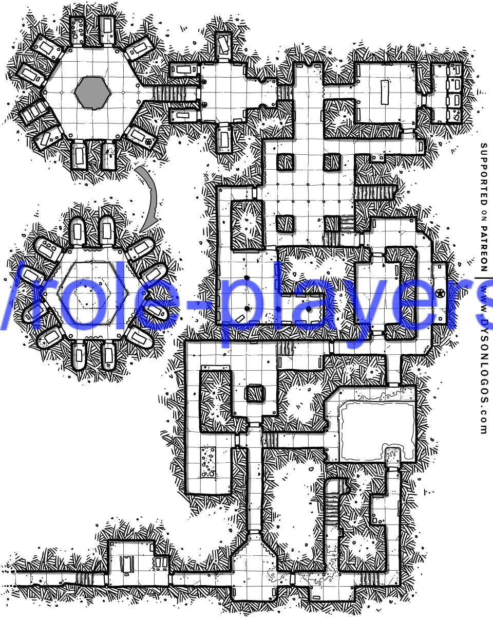 Dungeon map 3 -