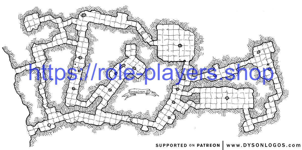 Dungeon map 4 -