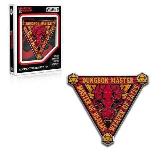 Dungeons & Dragons Master Augmented Reality Enamel Pin -