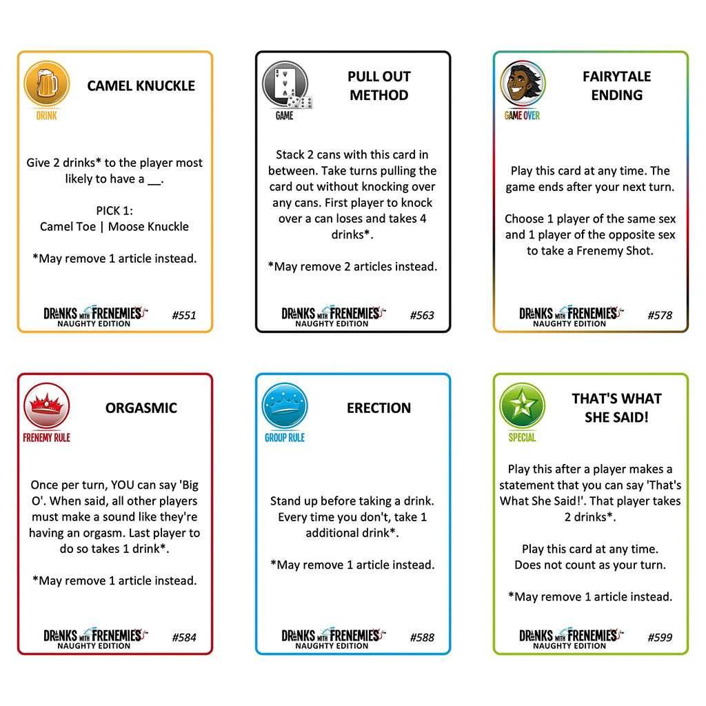 Drinks with Frenemies - Naughty Edition -