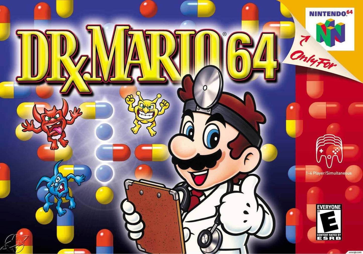 Dr. Mario 64 (Nintendo 64) - Game Manual Only