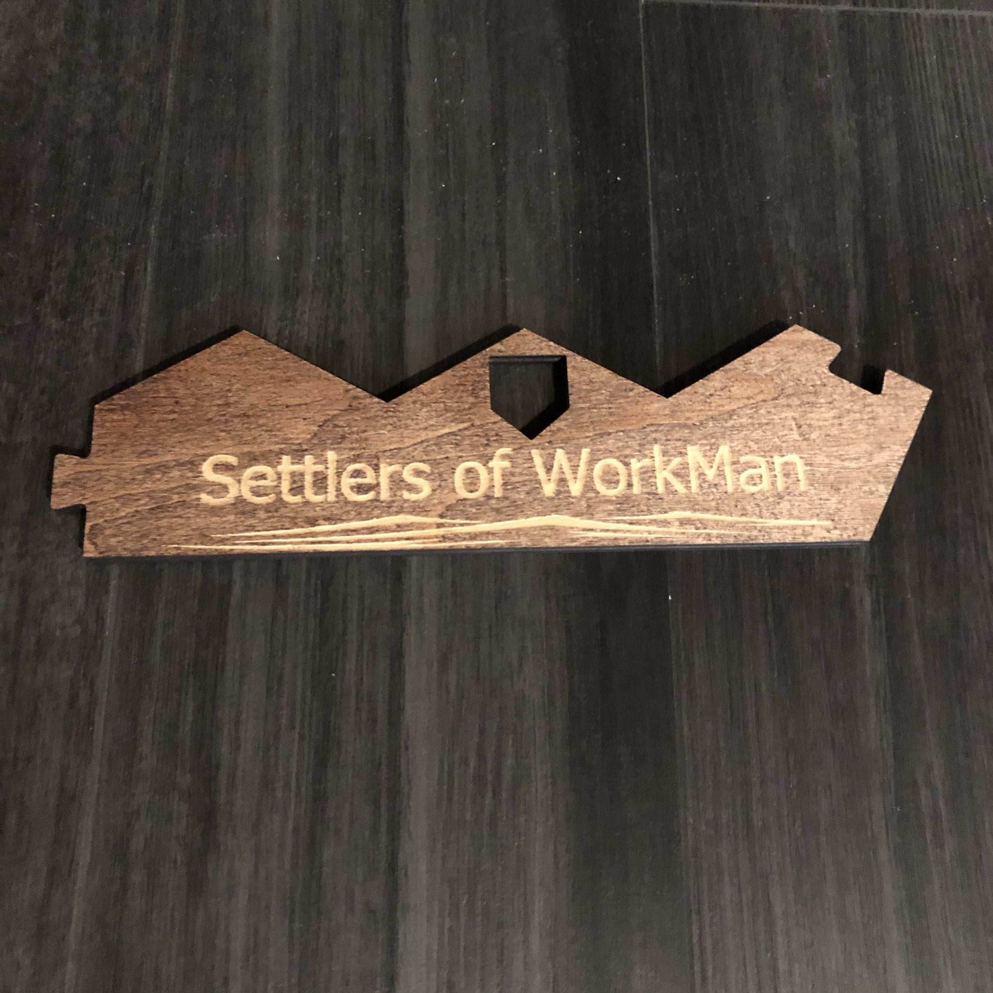 Engraving for Catan Set or Box - Text