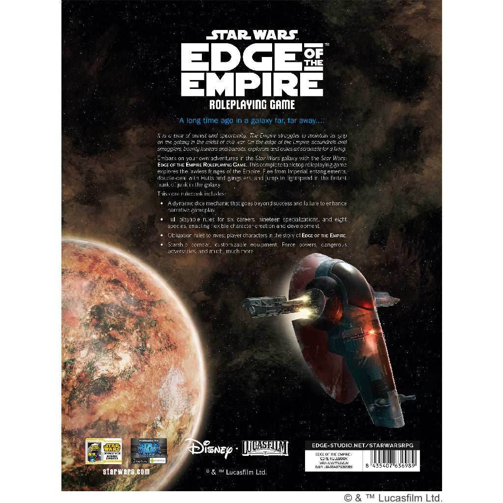 Star Wars: Edge of the Empire - Core Rulebook -