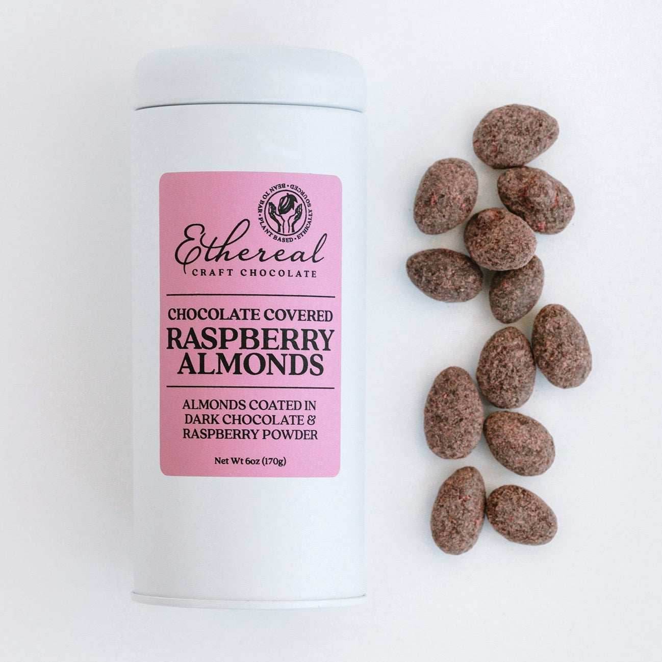 Raspberry Chocolate Almonds -