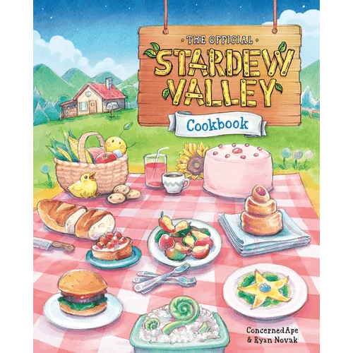 The Official Stardew Valley Cookbook - Hardcover -