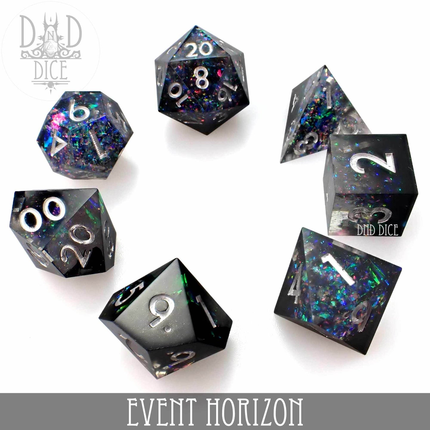 Event Horizon Handmade Dice Set -