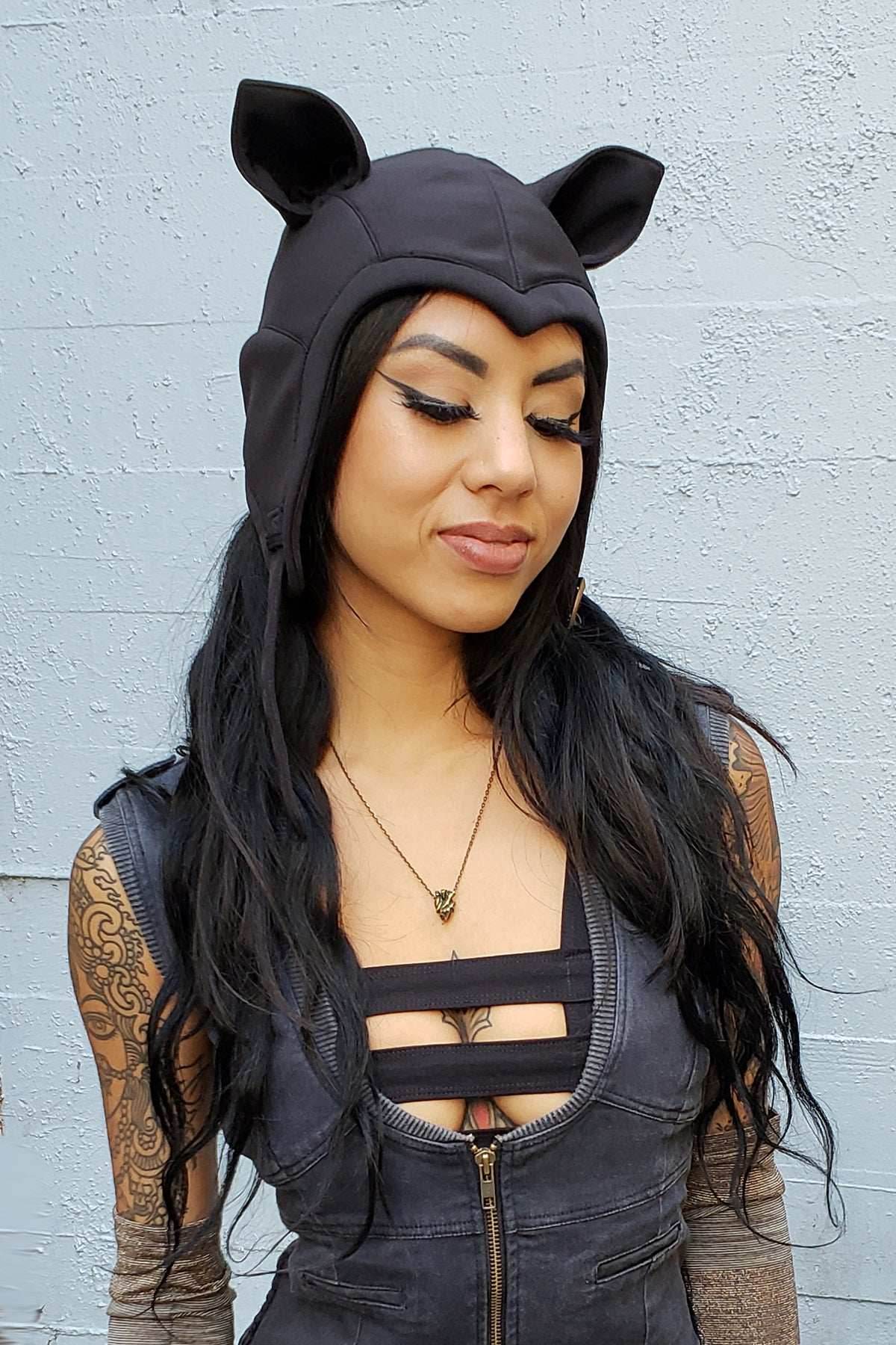 5D x Eyecon Black Sheep Flight Helmet - cotton - Black Baby Terry / One Size