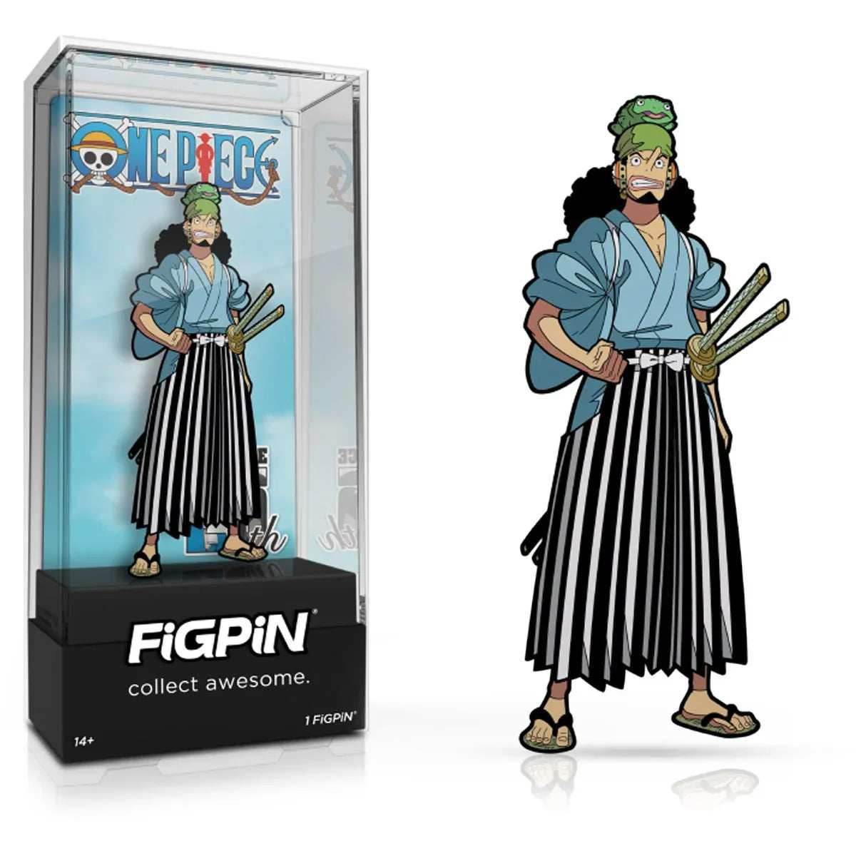 One Piece Usohatchi FiGPiN Classic 3-Inch Enamel Pin -