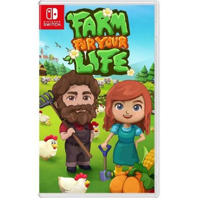 Farm For Your Life (Asia Import) (Nintendo Switch) - Game Manual Only