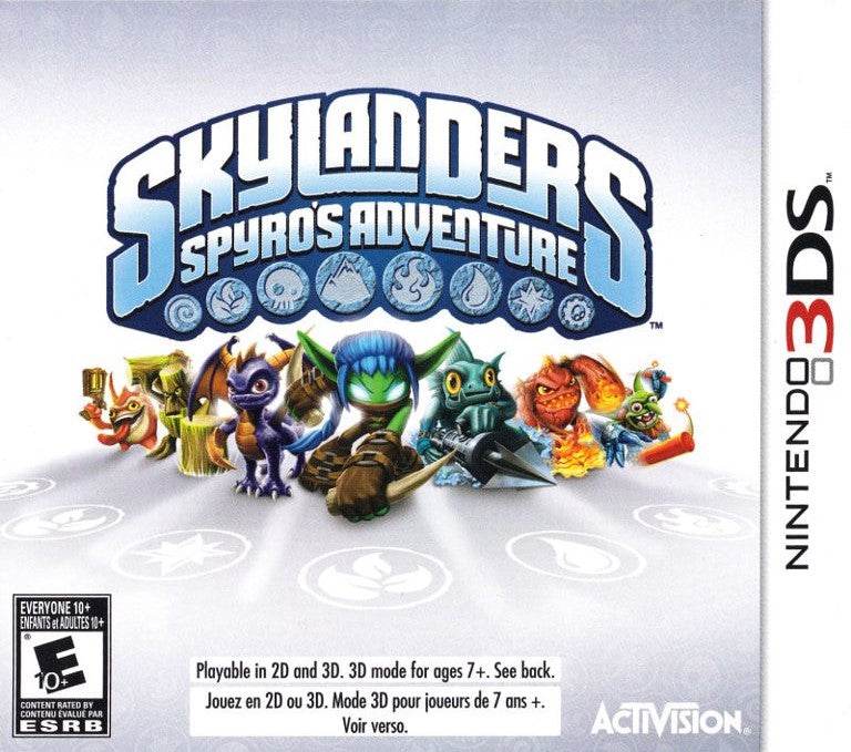 Skylanders Spyro's Adventure (Nintendo 3DS) - Game Manual Only