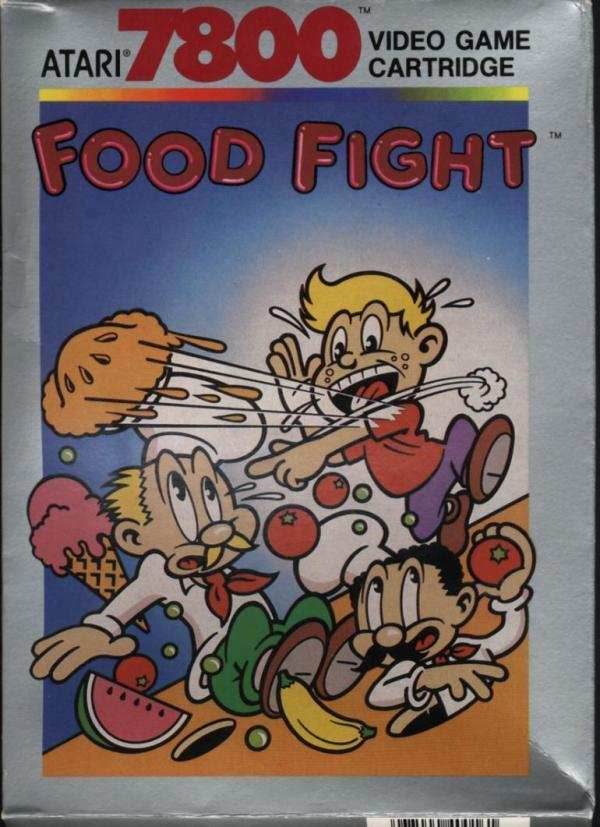 Food Fight (Atari 7800) - Game Manual Only