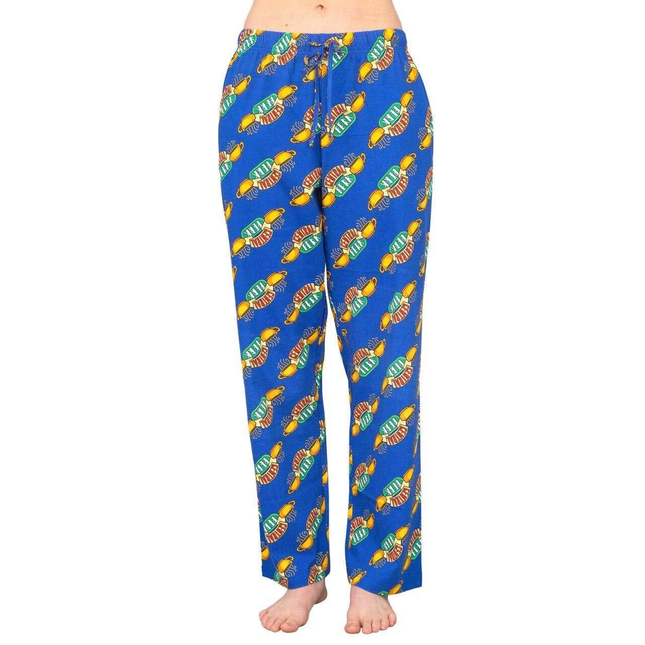 Friends Central Perk Coffee Shop Christmas Lounge Pants - S