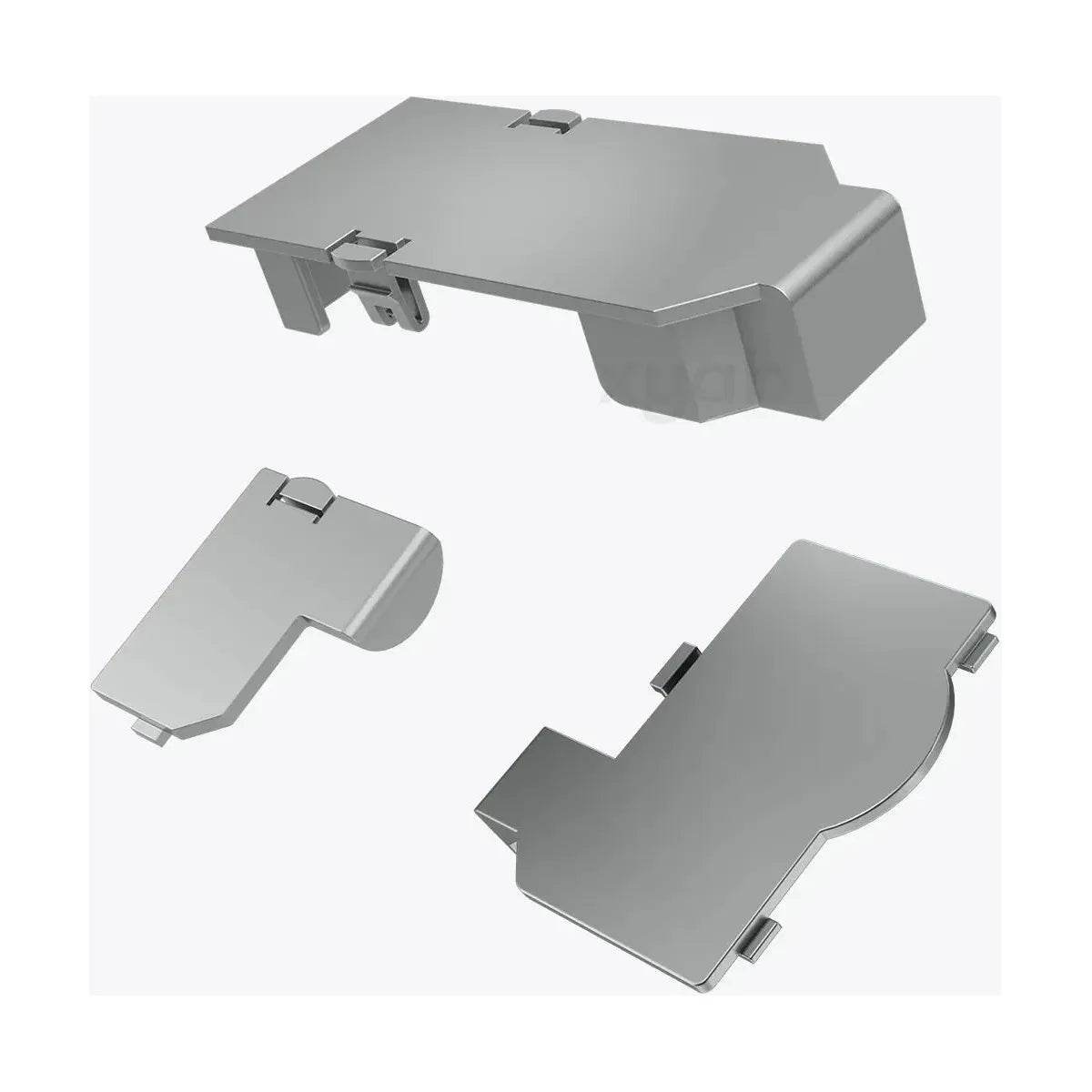 3 Piece Port Covers - Silver For Nintendo GameCube® -