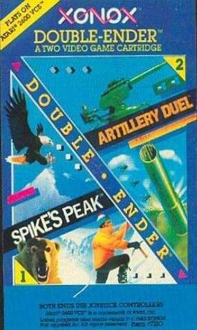 Artillery Duel/Spike's Peak (Atari 2600) - Game Manual Only