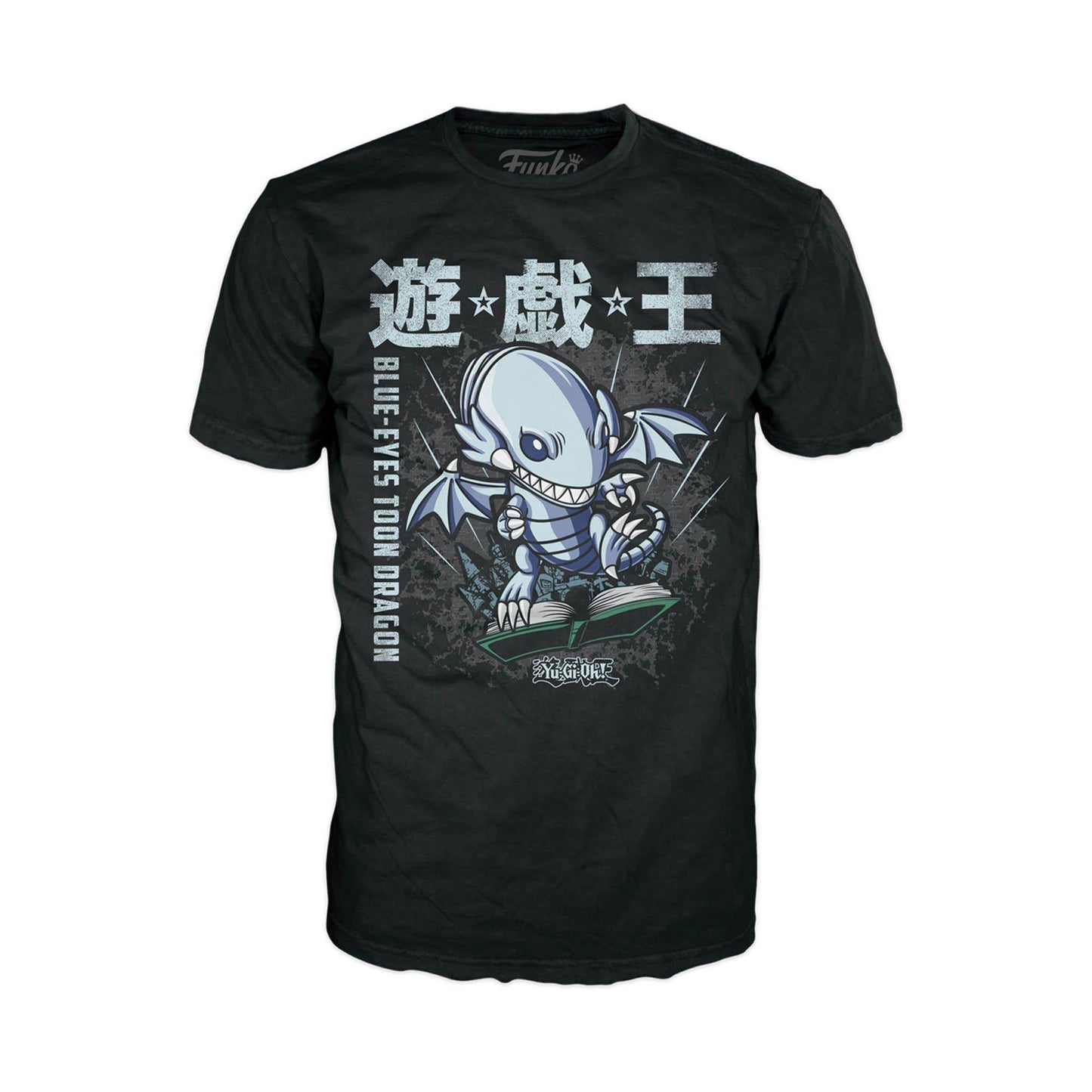Funko Pop! & Tee: Yu-Gi-Oh! - Blue Eyes Toon Dragon GameStop Exclusive - M
