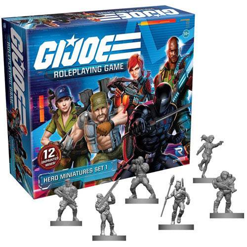 G.I. Joe RPG Hero Miniatures Set 1 -
