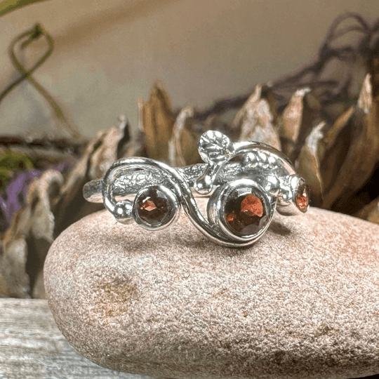 Wild Irish Rose Ring - 6 / Citrine