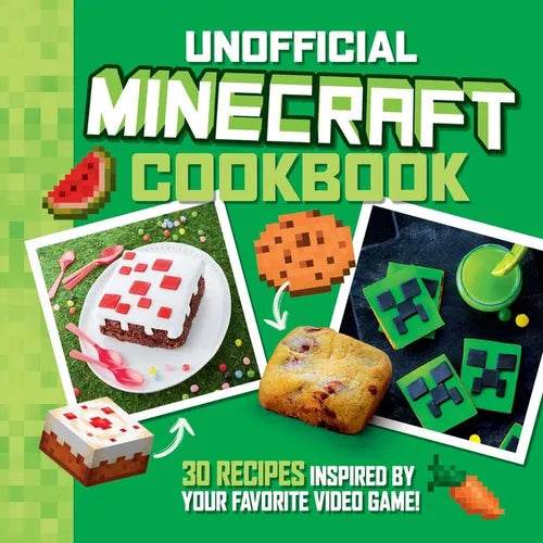 The Unofficial Minecraft Cookbook: 30 Recipes Inspired by Your Favorite Video Game - Hardcover -