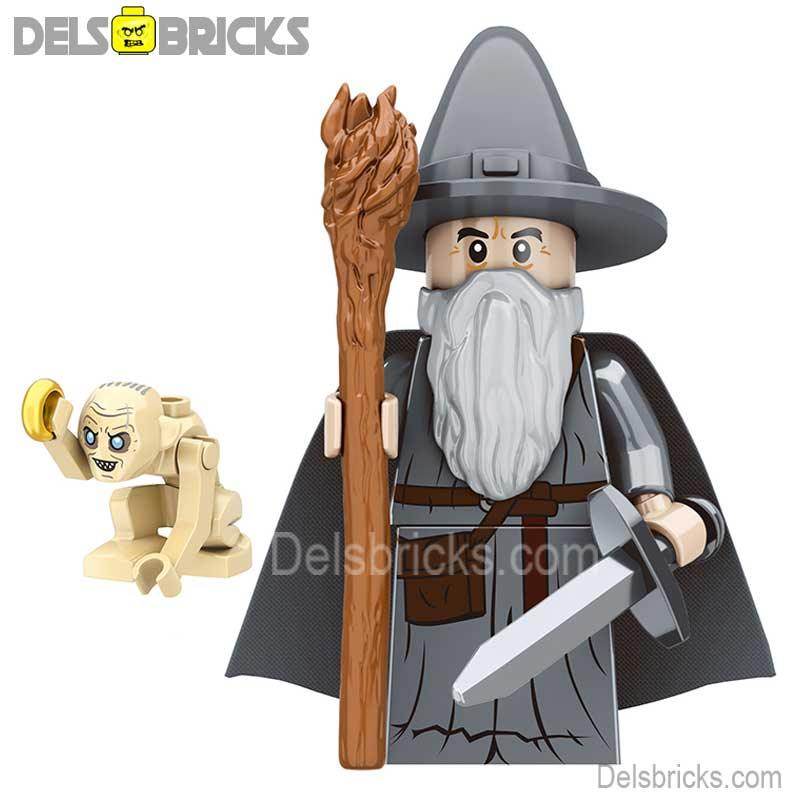 Gandalf The Gray Lord of The Rings Lego Minifigures Custom Toys -