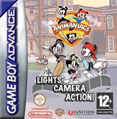 Animaniacs: Lights, Camera, Action! (Gameboy Advance) - Game Manual Only