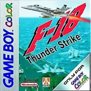 F-18 Thunder Strike (Gameboy Color) - Game Manual Only