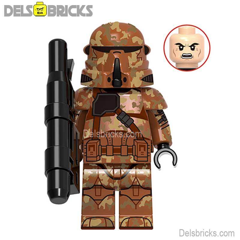 Geonosis Airborne Clone trooper | Lego Star Wars Minifigures Custom Toys -