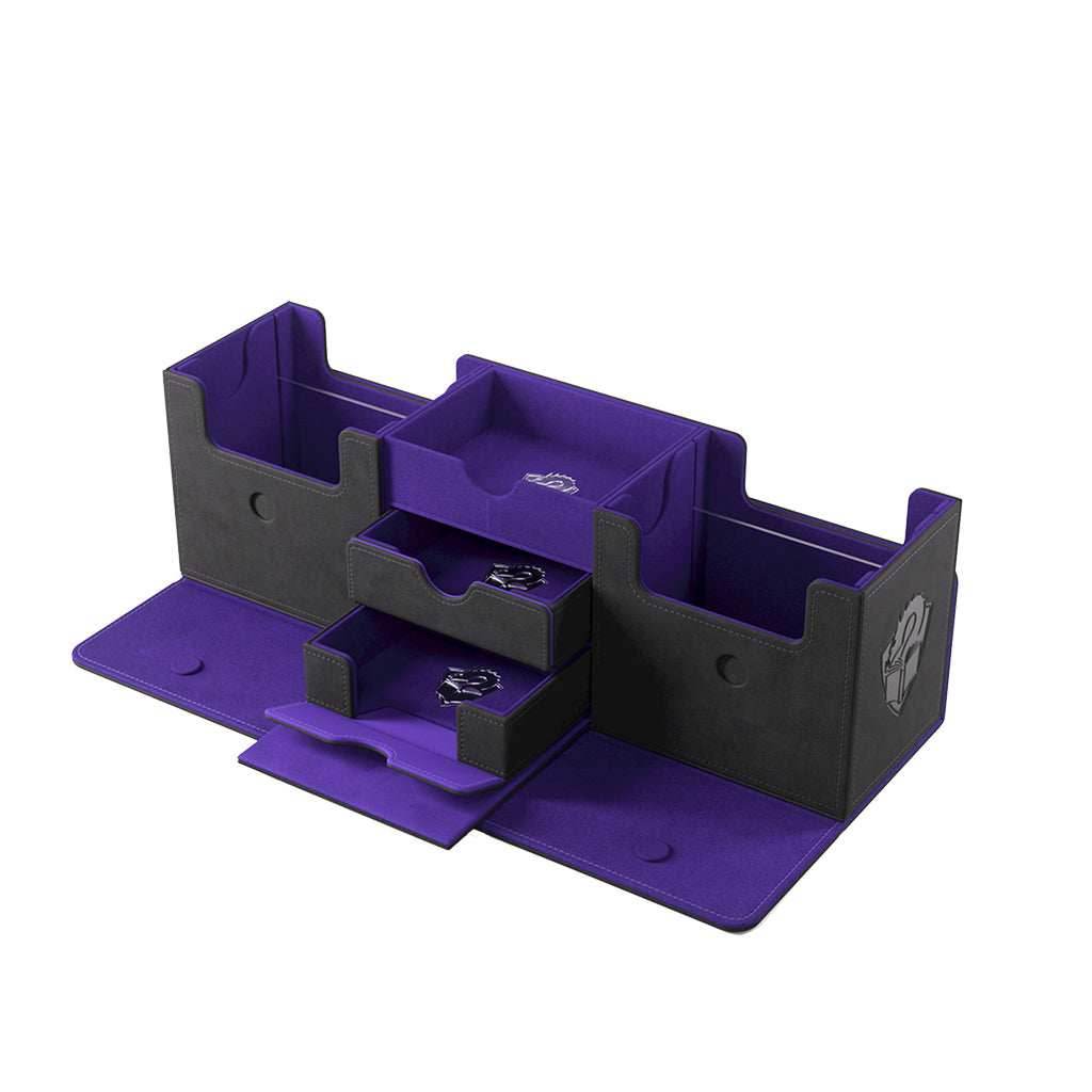 The Academic 266+ XL Deck Box - Black/Purple