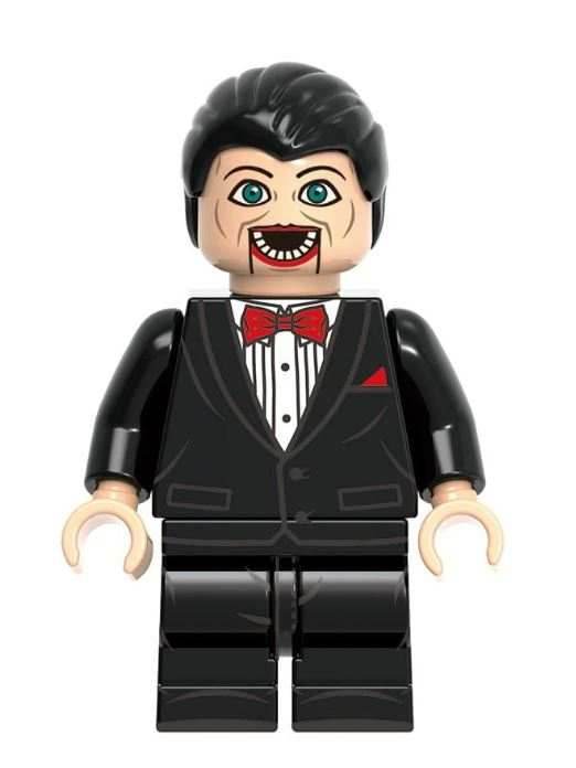 Creepy Ventriloquist Doll Custom Minifig -